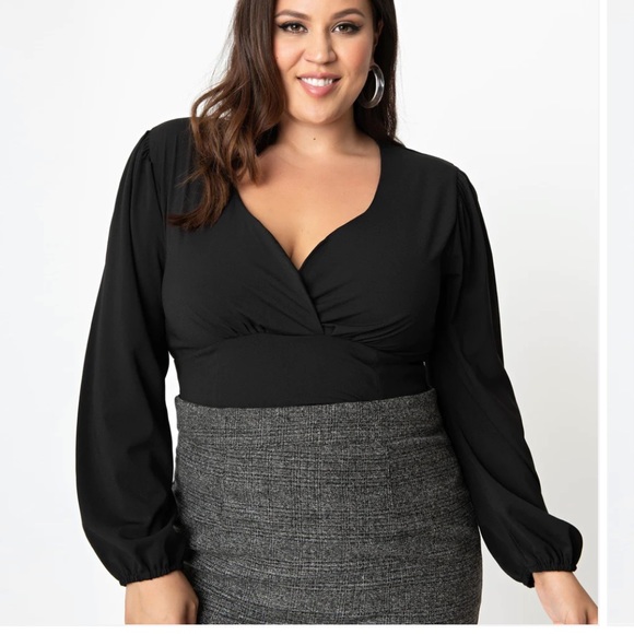 Unique vintage, Micheline Pitt, collaboration, Tyrell top - Picture 2 of 5